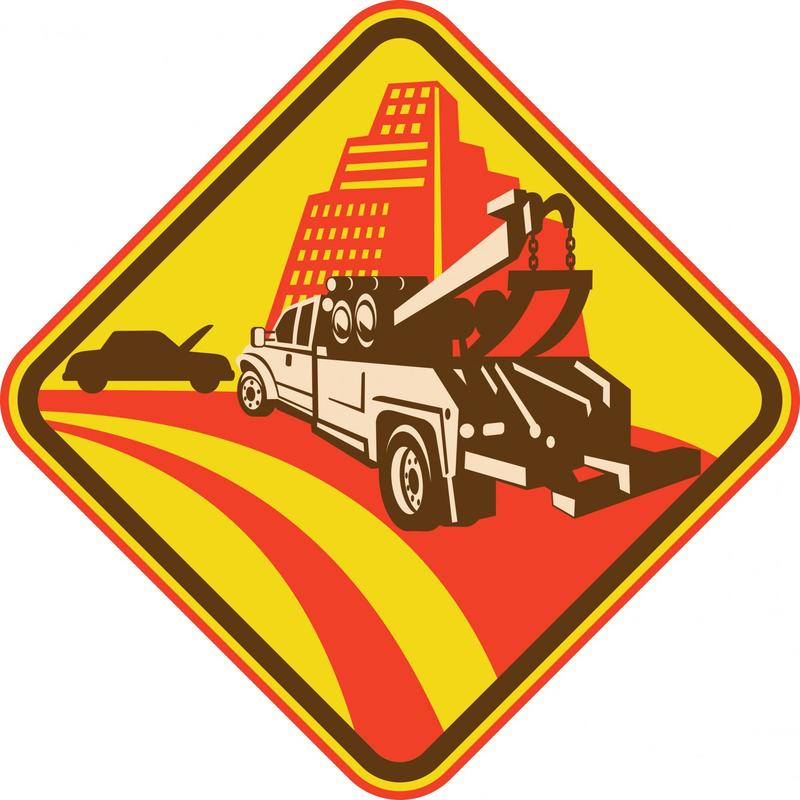 Towing company logo